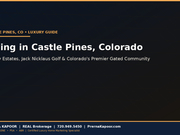 Living in Castle Pines, CO: 2026 Neighborhood Guide
