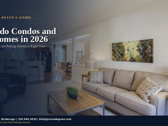 Colorado condos and townhomes market 2026 buyers guide