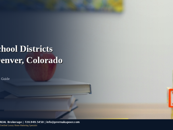 Best school districts near Denver Colorado suburban community education