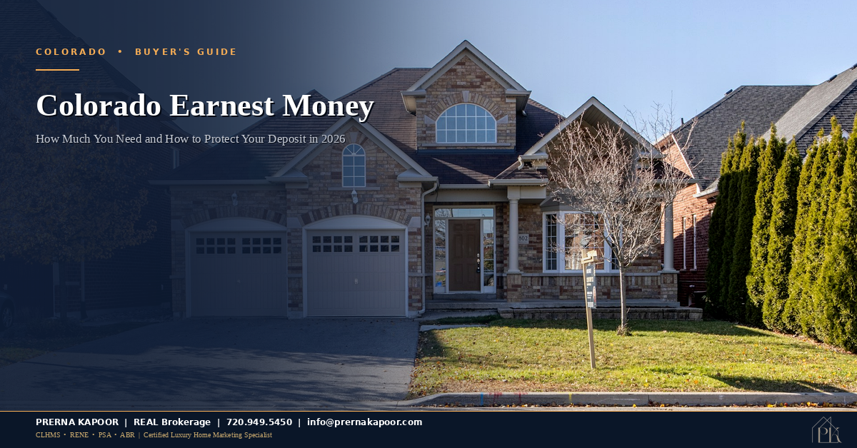 Colorado earnest money guide - featured image