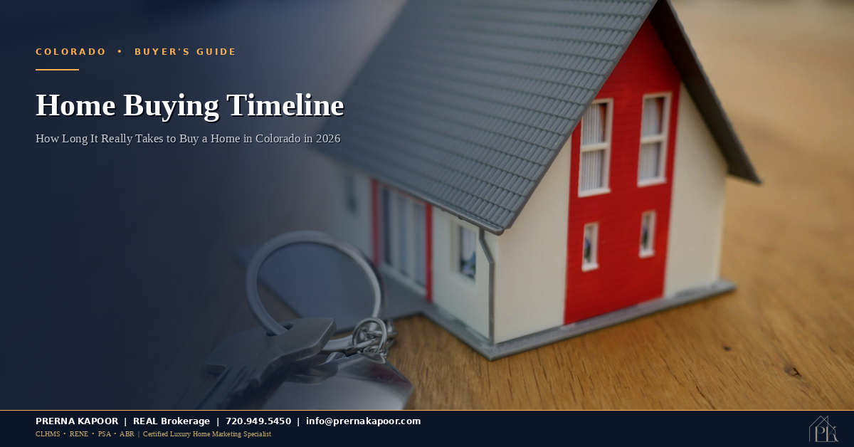 Colorado home buying timeline - featured image