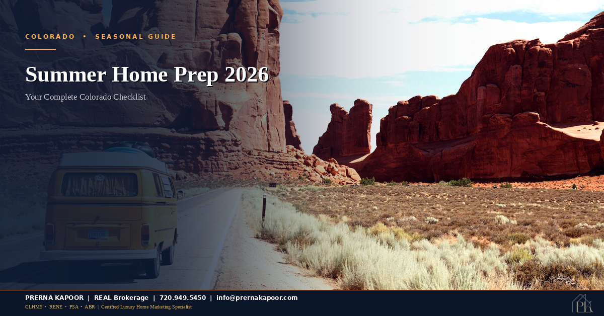 Getting your Colorado home ready for summer 2026