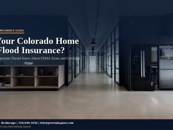 Colorado flood insurance guide - FEMA flood zones and coverage explained