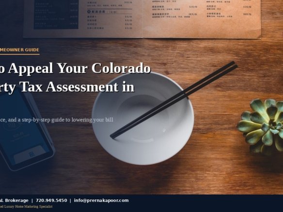 Colorado property tax appeal guide - documents and home