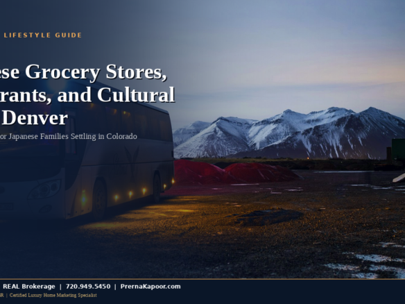 Japanese grocery stores restaurants and cultural life in Denver Colorado