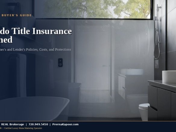 Colorado title insurance guide