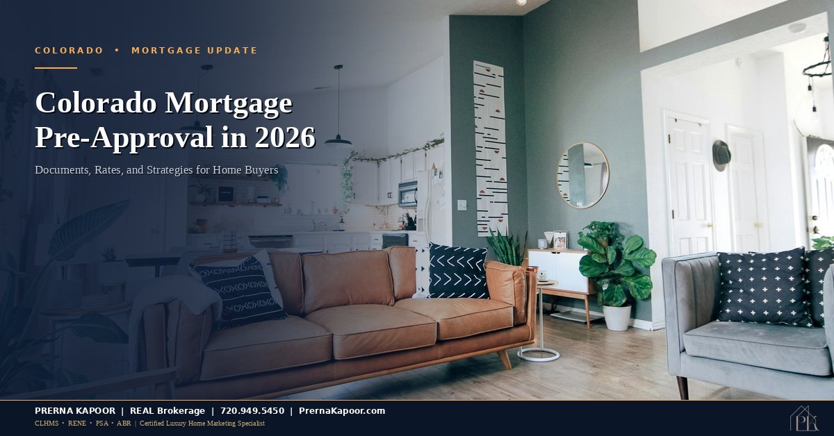 Colorado mortgage pre-approval guide