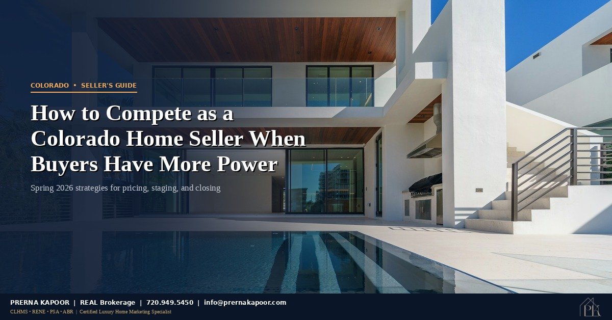 Colorado suburban home in spring representing competitive seller market 2026