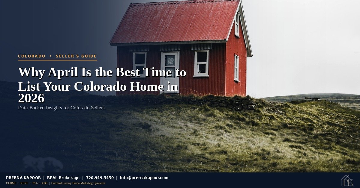 Colorado spring home selling season April 2026 curb appeal