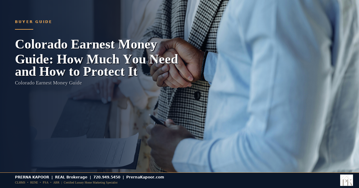 Colorado Earnest Money Guide: How Much You Need and How to Protect It - featured image