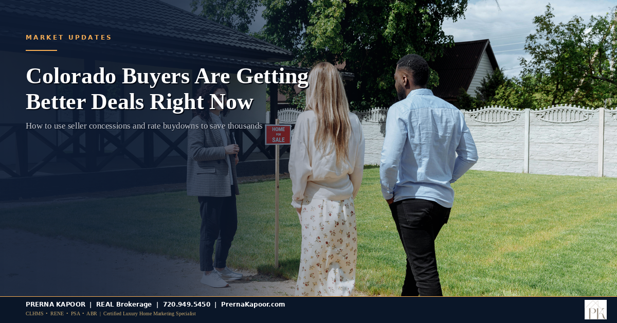 Colorado housing market buyer advantages summer 2026