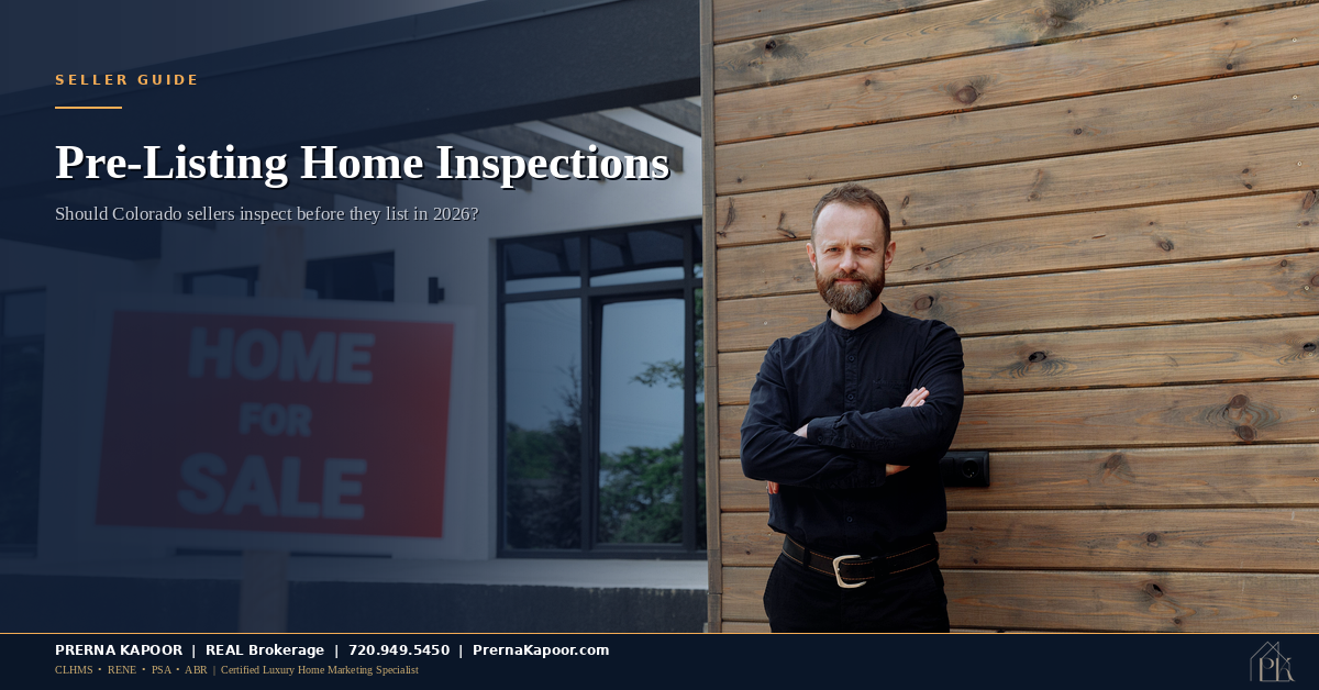 Pre-Listing Home Inspections in Colorado: Are They Worth It for 2026 Sellers?