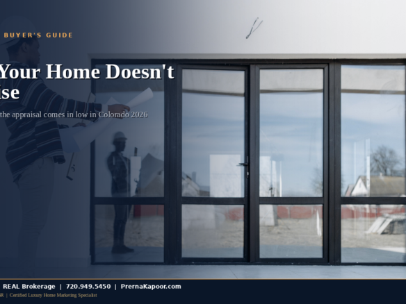Colorado home appraisal gap guide for buyers 2026