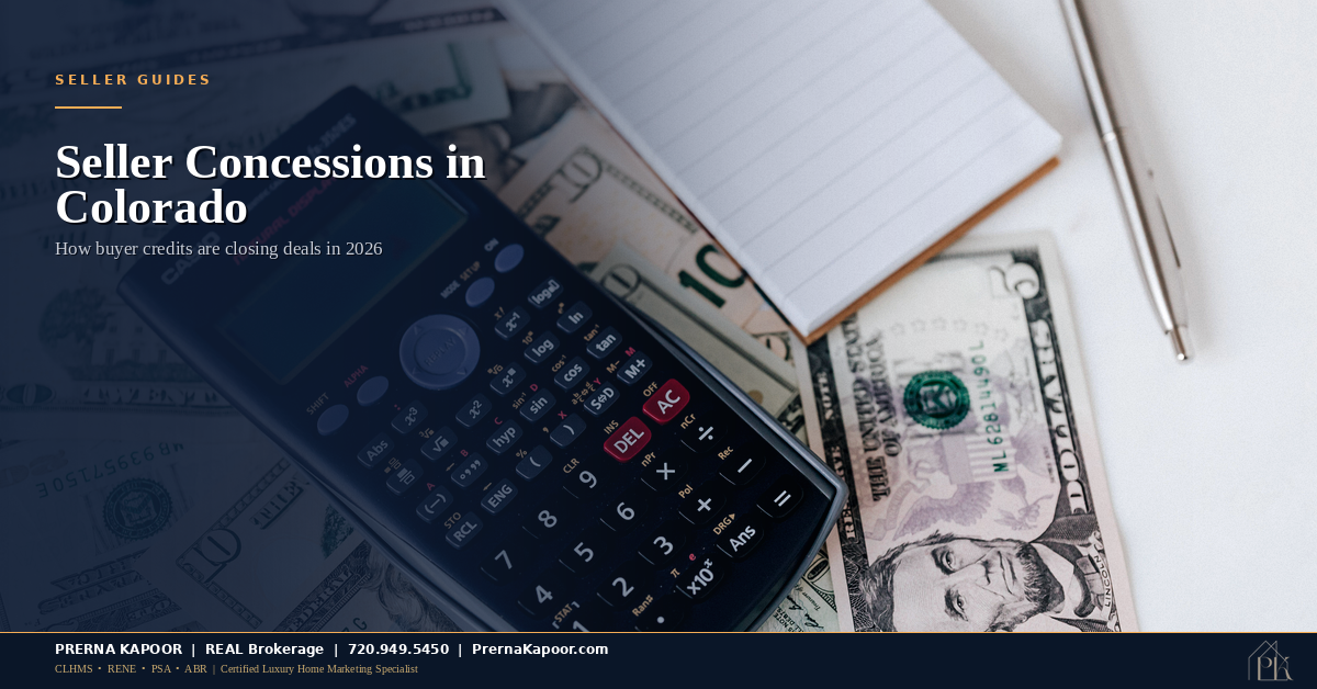 Seller Concessions in Colorado: How Buyer Credits and Rate Buydowns Are Closing Deals in 2026