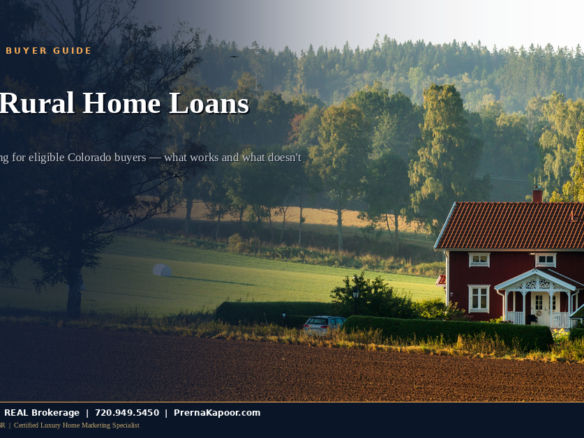Colorado USDA rural home loans 2026 zero-down financing