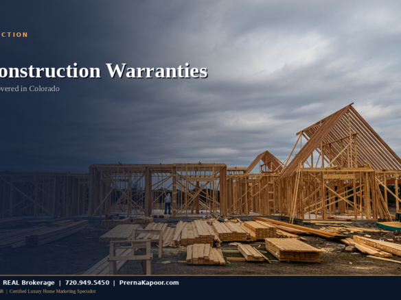 New construction home under building warranty in Colorado
