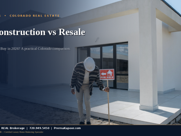 New construction home under build in Colorado for buyer comparison guide