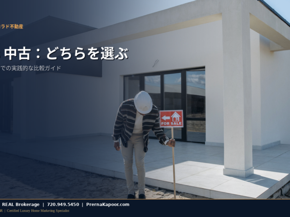 コロラド州の新築住宅と中古住宅の比較ガイド featured image