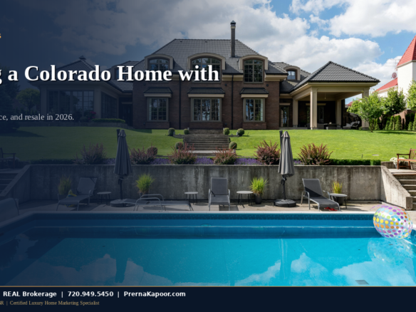 Colorado home with backyard swimming pool — buyer guide
