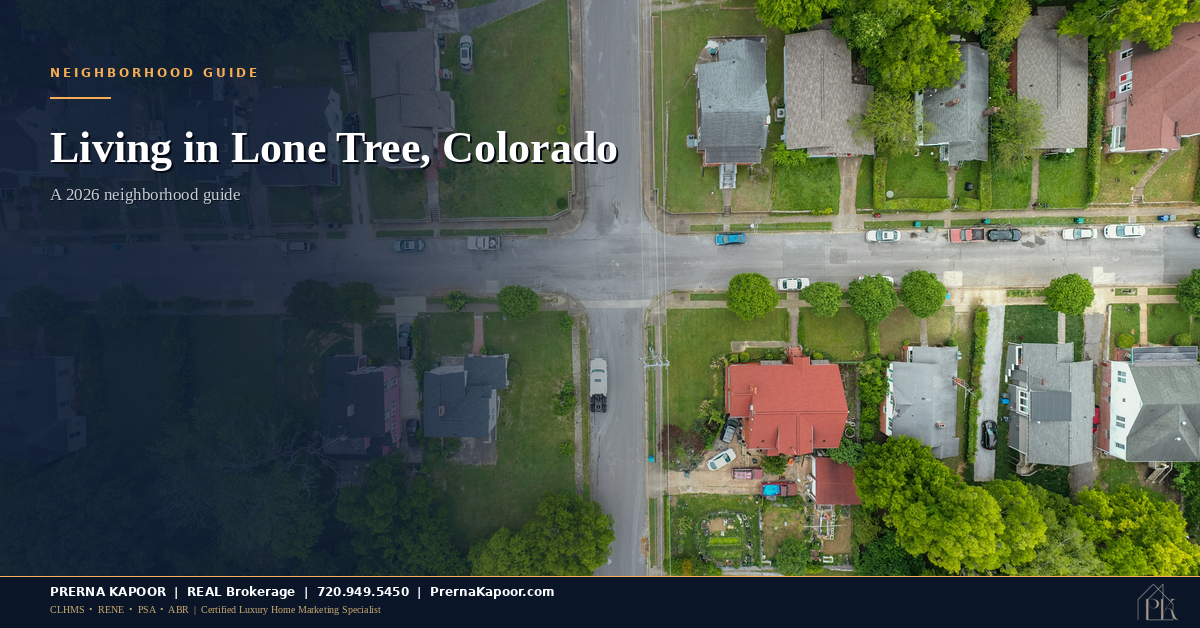 Living in Lone Tree, Colorado: A 2026 Neighborhood Guide