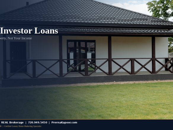 A small rental duplex property in Colorado representing a DSCR investment loan for real estate investors