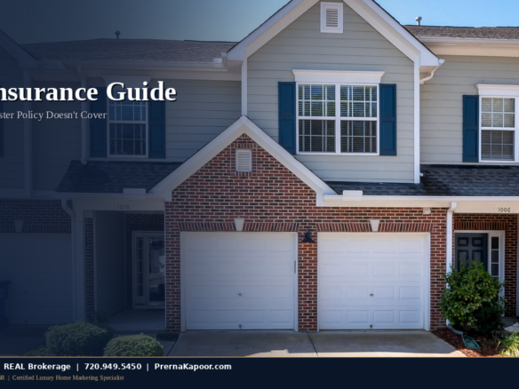 A Colorado condo and townhome community exterior representing HO6 insurance coverage for individual unit owners