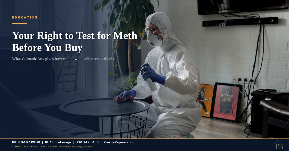 Colorado Gives Every Home Buyer the Right to Test for Meth. Almost Nobody Uses It.
