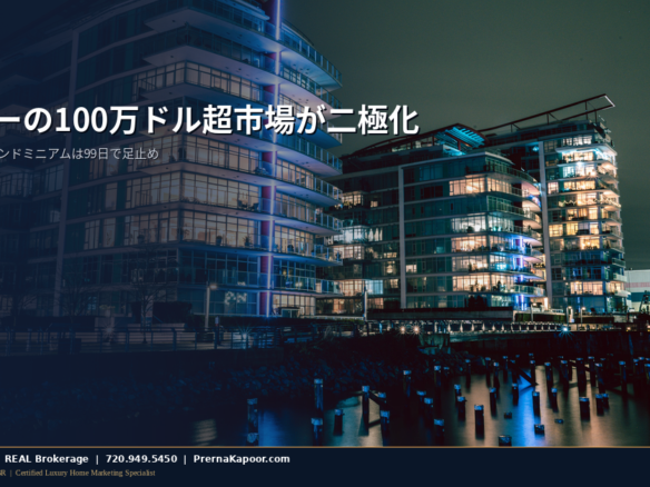 デンバー、コロラド都市圏の100万ドル超高級住宅の外観、高級不動産市場を象徴する画像