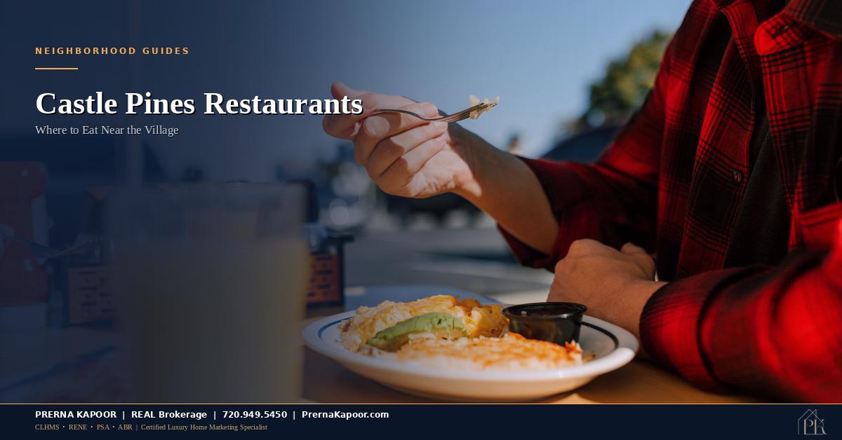 Castle Pines Restaurants: Where to Eat Near the Village Shops