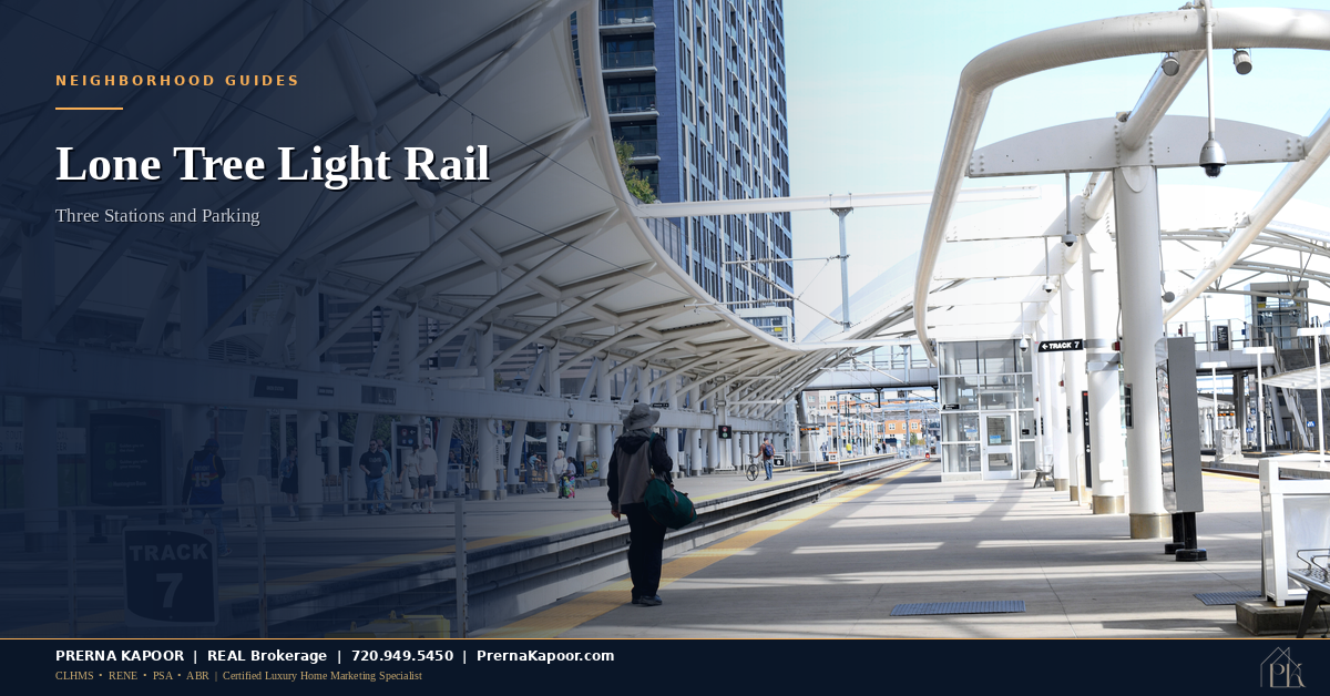 Lone Tree Light Rail: Three Stations, Parking and What to Check